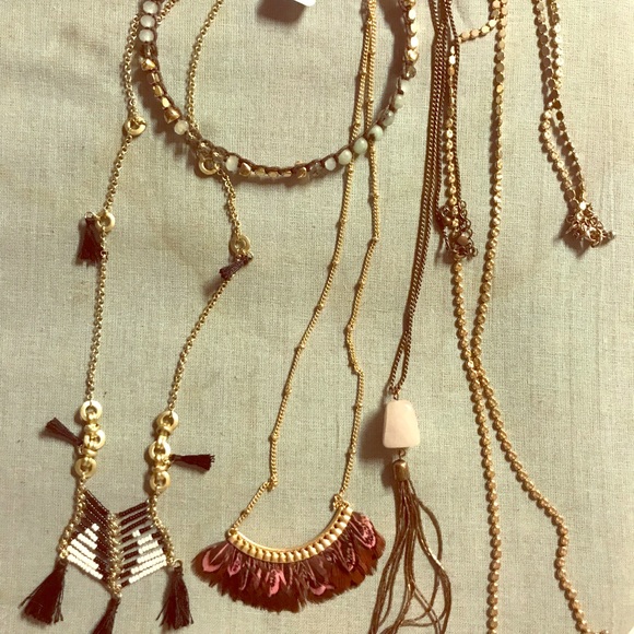 Anthropologie Jewelry - Bundle of Boho Festival Jewelry New or EUC